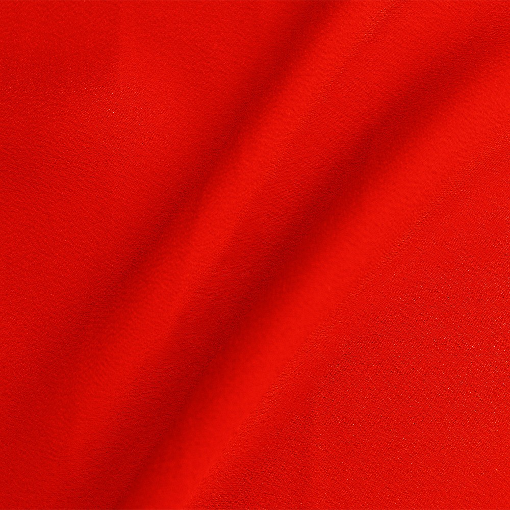 Apollo Satin Back Crepe Red TPX