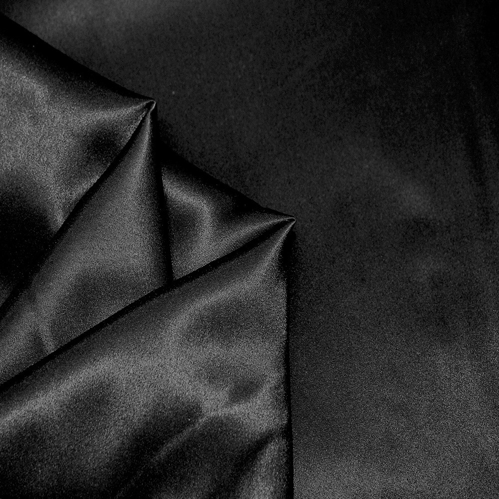 Cotton Sateen Black