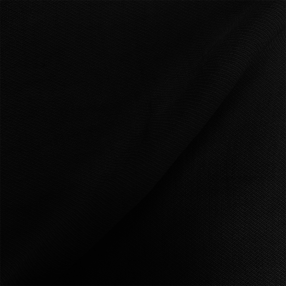 Linen Look Twill Black
