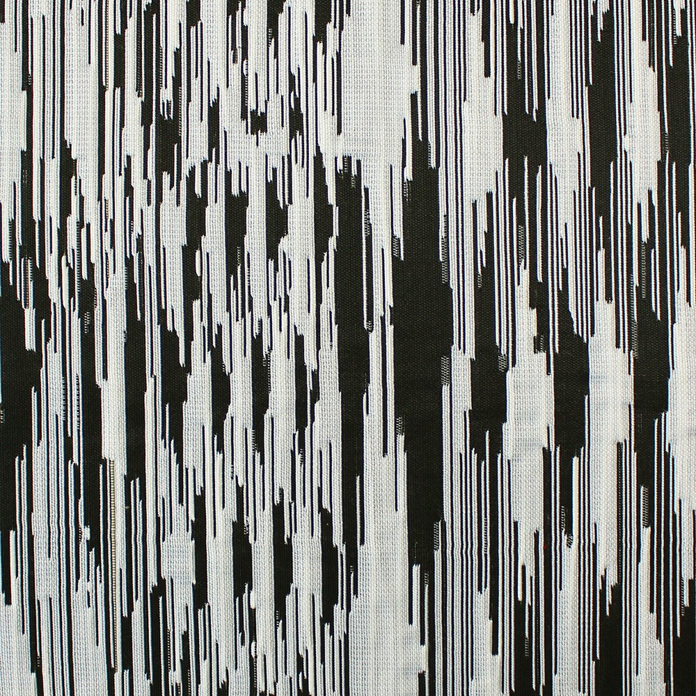 Monochrome Jacquard Black and White