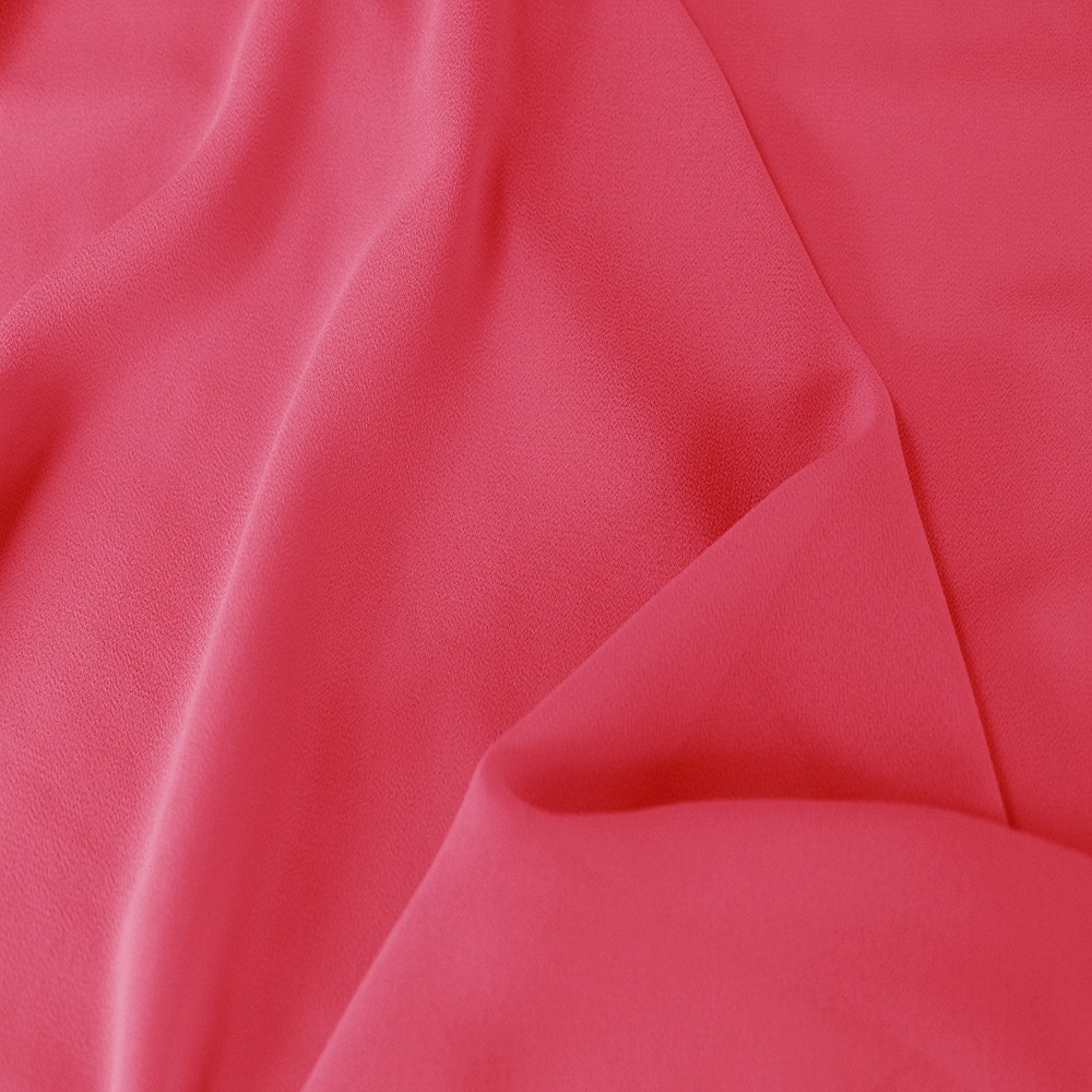 Silky Georgette Pink Coral