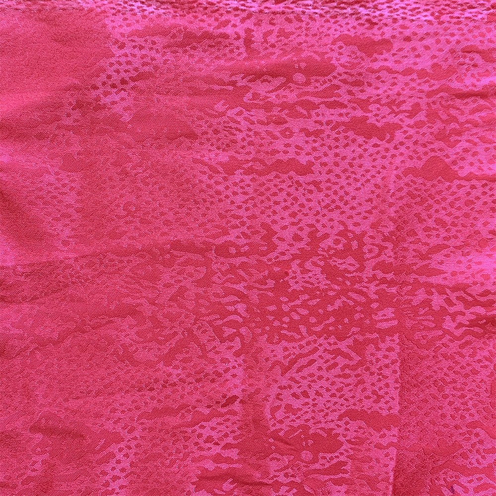 Snake Satin Jacquard Pink