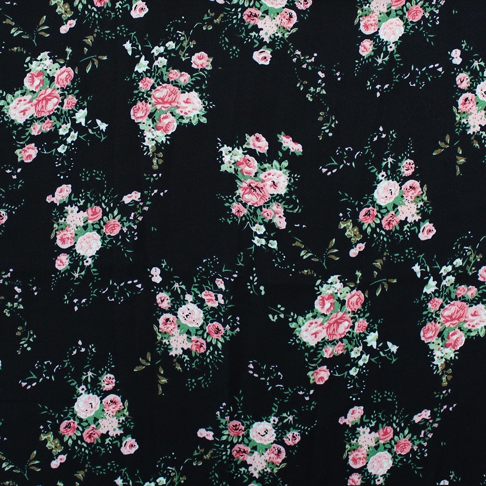 Superior Georgette Print Daisy Chain